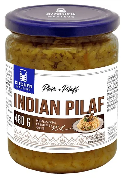 Plovs Indiešu Kitchen Master 480g
