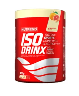Izotoniskā dzēriena pulveris NUTREND, Isodrinx, greipfrūtu garša, 420g