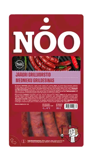 Jäägri grillvorstid Nõo 365g