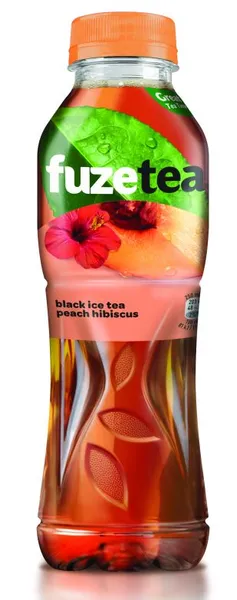 Jäätee FUZE TEA, virsiku-hibiskuse maitseline, 500ml, PET