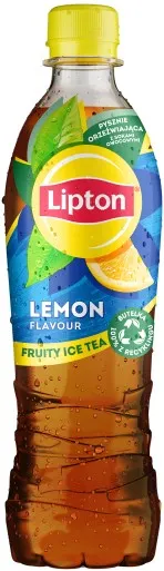Jäätee LIPTON, Lemon, tee ekstrakti ja sidrunimahlaga, 0,5 L, PET