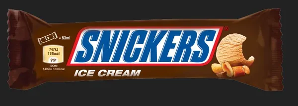 Jäätisebatoon Snickers 48g/53ml