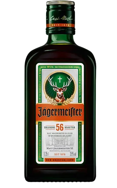 JÄGERMEISTER, liköör 35% 350 ml R17/120846/19