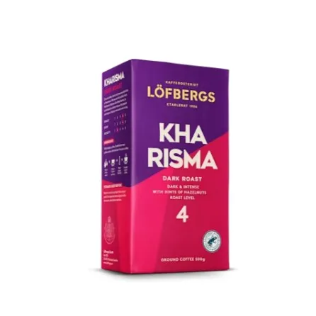 Jahvatatud kohv LÖFBERGS Kharisma, röstimisaste 4, 500g, 100% Araabika