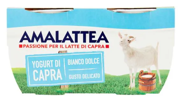 Jogurt AMALATTEA, kitsepiimast, klassikaline, 125gx2tk