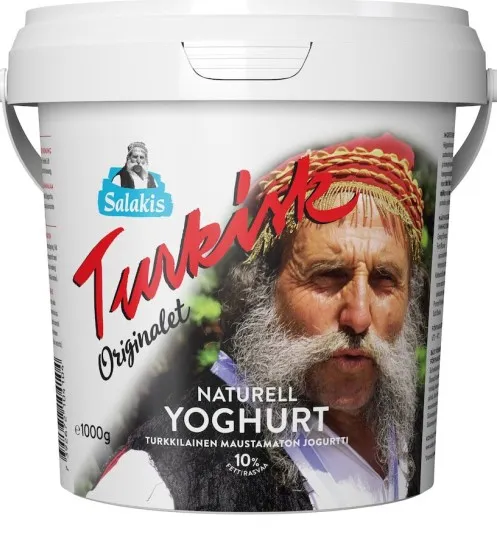 Jogurts Turku LINDAHLS bez piedevām, 10%, 1 kg