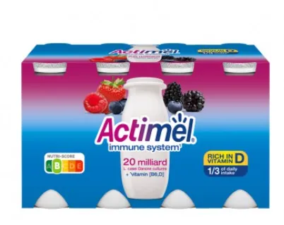 Joogijogurt ACTIMEL, metsamarja, 8tk x 100g