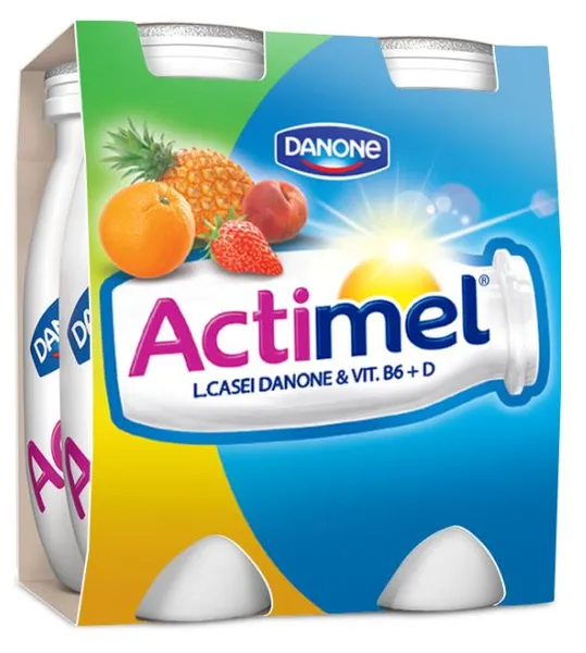 Joogijogurt ACTIMEL, puuvilja, 100g x 4tk