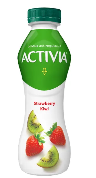 Jogurta dzēr. ACTIVIA zemeņu-kivi 300g
