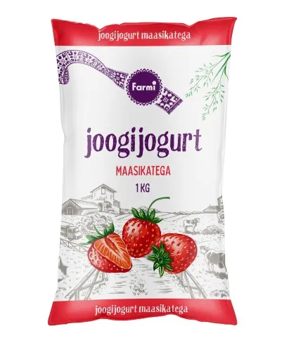 Joogijogurt FARMI, metsmaasika, 1kg