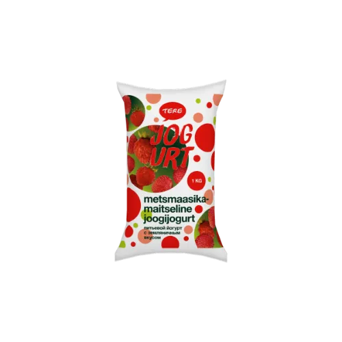 Joogijogurt TERE, metsmaasika 1,5%, kiles, 1 kg