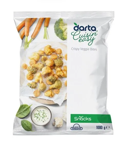 Juurviljapallid GREENS, tempura taignas, röstitud, külmutatud, 1kg