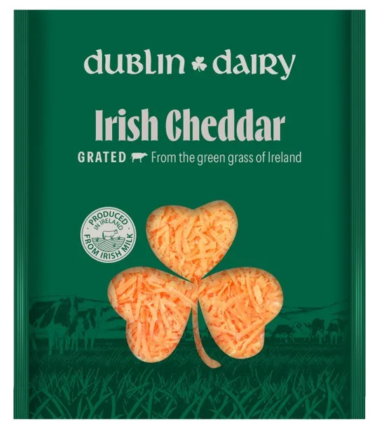 Juust DUBLIN DAIRY Irish Cheddar Red, riivitud, 150g