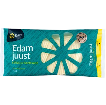 Edam Juust viilutatud, EPIIM, 500 g
