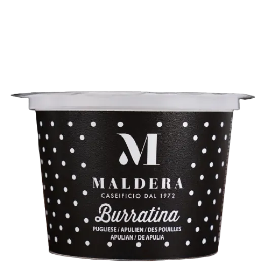 Juust MALDERA, Burrata, karbis, 125g