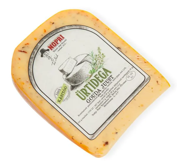 Juust NOPRI Gouda ürtidega, 250g