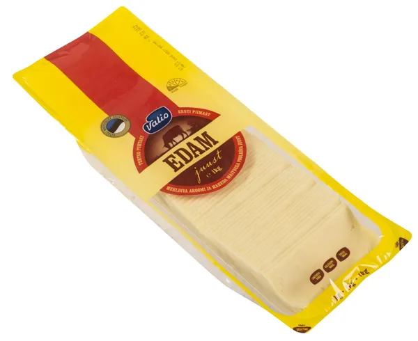 Juust VALIO Edam viilutatud, 27%, 1kg