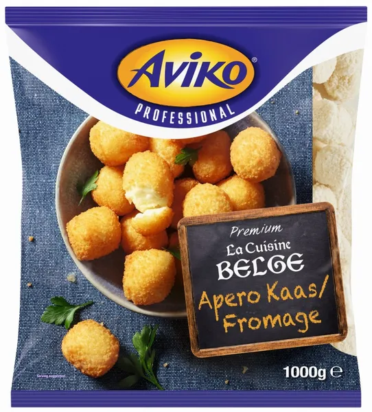 Saldētas siera bumbiņas La Cuisine Belge Apero AVIKO 1kg