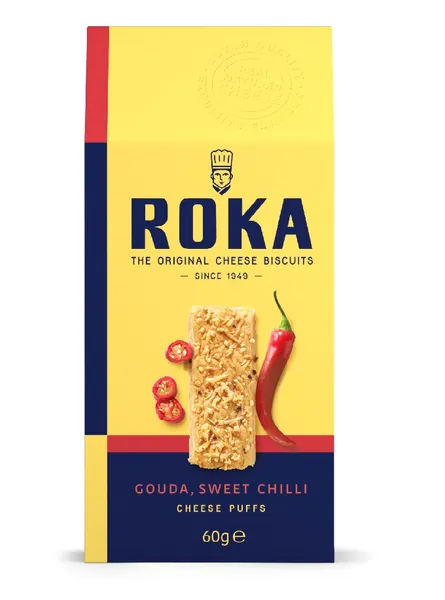 Juustupulgad ROKA Gouda magusa tšilliga 60g