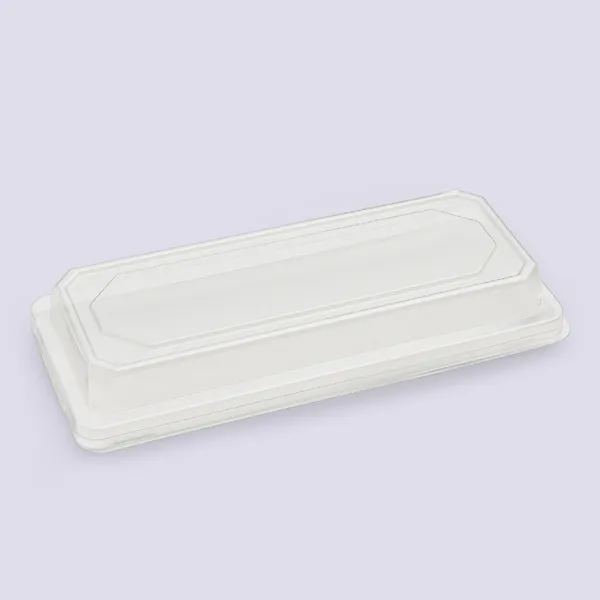 Kaas toidukarbile PET,  22,1 x 9,2 x 3,0 cm, 50 tk/pakk, LOVE NATURE, sushile