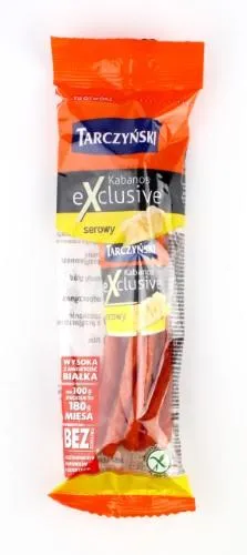 Kabanossi vorstid TARCZYNSKI, Exclusive, juustuga, kuumsuitsutatud, 105g