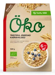 Kaerahelbed TARTU MILL täistera, jämedad, ökoloogiline, 500g
