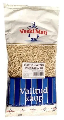 Kaerahelbed VESKI MATI, jämedad, röstitud, 3kg