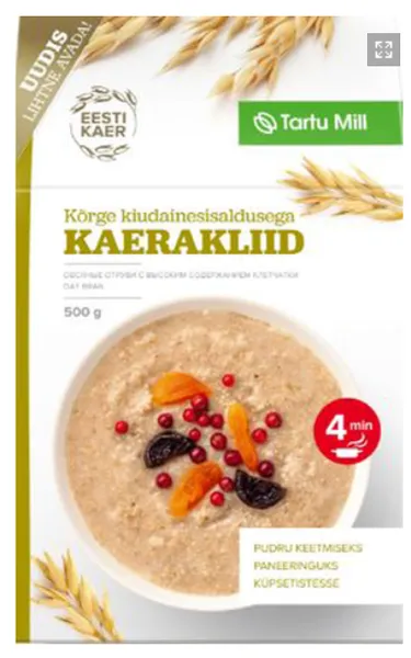 Kaerakliid, TARTU MILL, 500 g