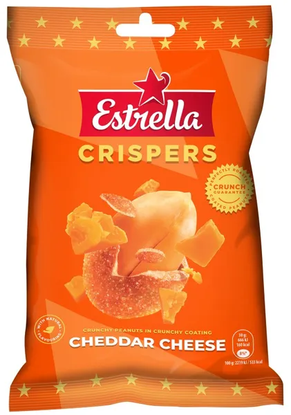 Kaetud ESTRELLA pähkel juustuga 140g