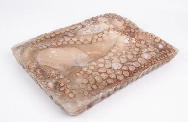 Kaheksajalg, terve, puhastatud, toores 3-4 kg, 5 % glasuuri, külmutatud, ~3,5 kg