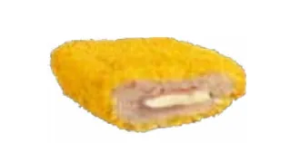 Kalkunišnitsel NN, Cordon Bleu, juustutäidisega, paneeritud, 125g, IQF, külmutatud, 5kg