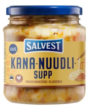 Kana-nuudlisupp SALVEST 530g