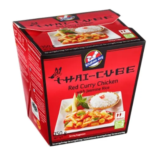 Kana punases karrikastmes KITCHEN JOY jasmiiniriisiga, külmutatud, 350g