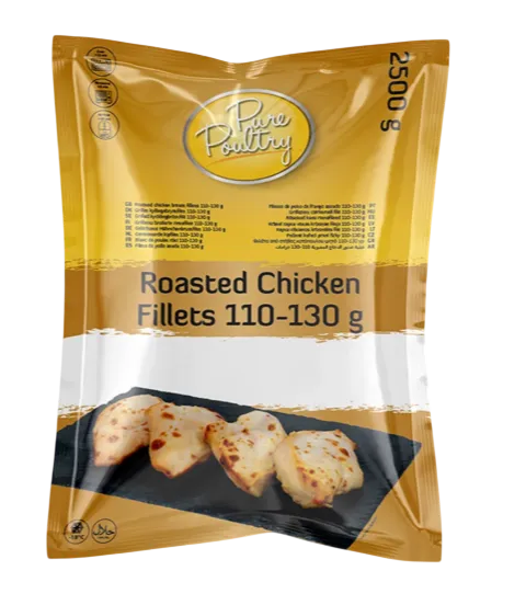 Kana rinnafilee PURE POULTRY, 110-130g, röstitud, halal, IQF, külmutatud, 2,5kg