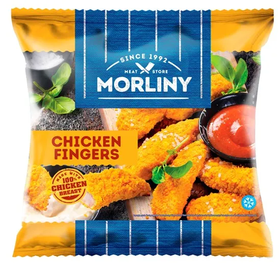 Kanafilee palad MORLINY, paneeritud, külmutatud, 500g