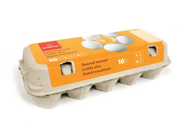 Kanamunad OVOSTAR, L suurus, 10tk, pakk
