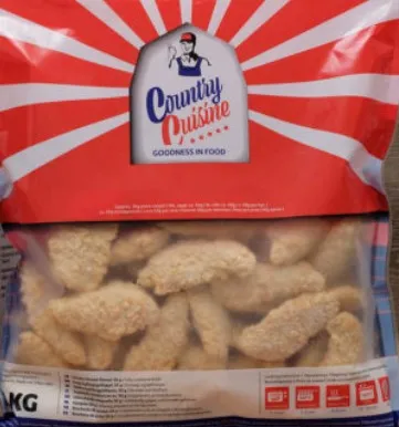 Kanapalad COUNTRY CUISINE, Goujon, paneeritud, 35g, külmutatud, 2kg