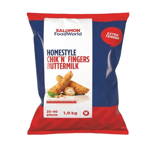 Kanapulgad SALOMON, kanarinnafileest, petipiima paneeringus, külmutatud, 1kg