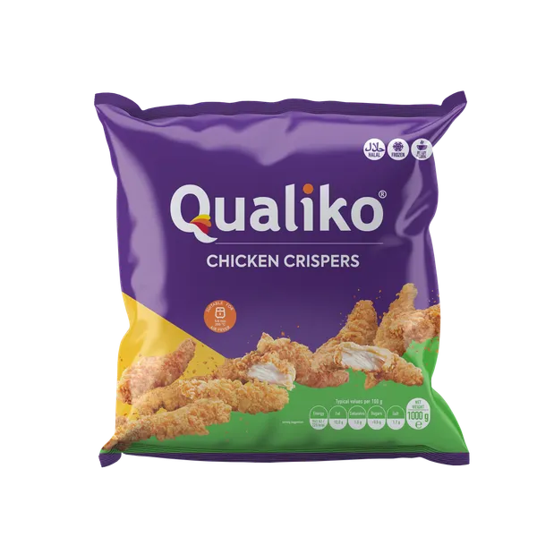 Kanaribad QUALIKO, krõbedad, halal, IQF, külmutatud, 1kg
