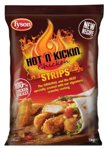 Kanaribad TYSON Hot'n'Kickin, krõbedas paneeringus, külmutatud, 1kg
