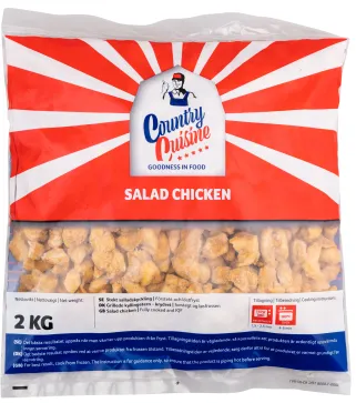 Kanarinnast kuubikud, salatisse , külmutatud 2kg