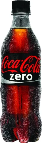 B/a gāzēts dzēriens Coca - Cola Zero 0.5l PET
