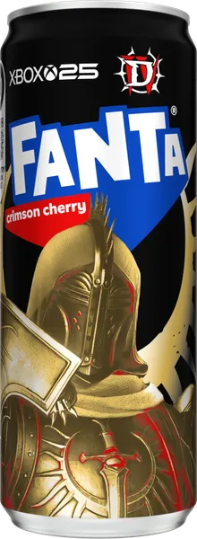 Karastusjook FANTA, Apple Cherry, 330 ml, purk