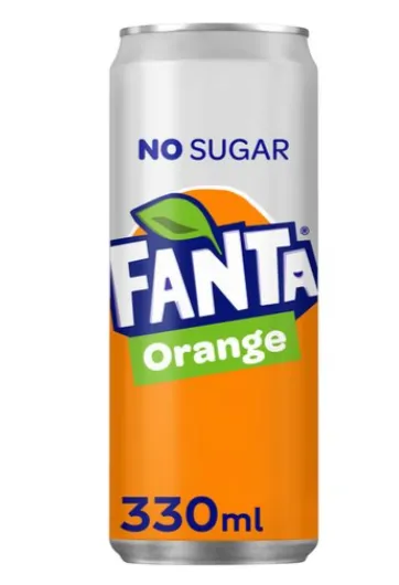 Karastusjook FANTA Orange Zero 330ml