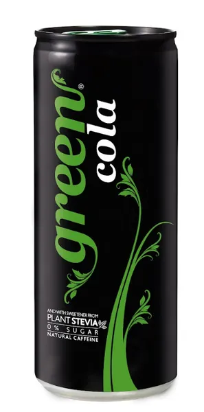 Karastusjook GREEN COLA, 0.33l, purk