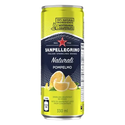 Karastusjook SANPELLEGRINO, Naturali Pompelmo, 0,33L, purk