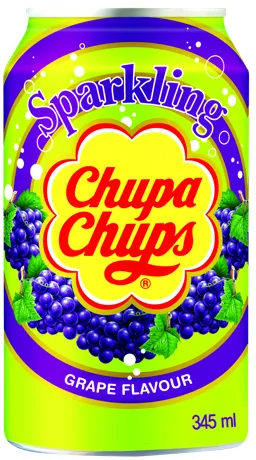 Karboniseeritud karastusjook CHUPA CHUPS Viinamarja, 345 ml