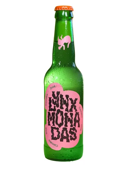 Karboniseeritud karastusjook LYNXMONADAS, Original, kanepimaitseline, 0,33 L, pudel