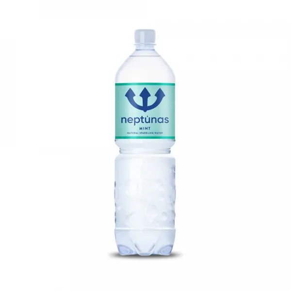 Karboniseeritud lauavesi NEPTUNAS, piparmündimaitseline 1,5l PET