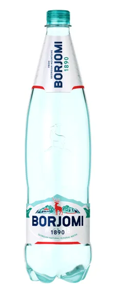 Karboniseeritud looduslik mineraalvesi, BORJOMI, 1 L
